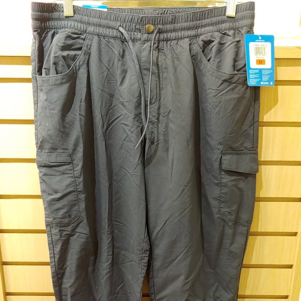 Columbia Ladies' Roll-Up Pants Straight Leg Regular Fit Blue Nocturnal01